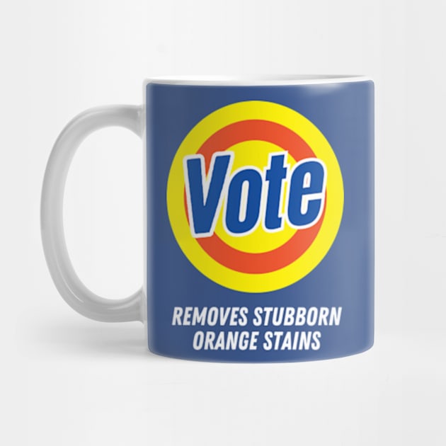 Anti-Trump Vote Removes Stubborn Orange Stains Funny by Davidsmith